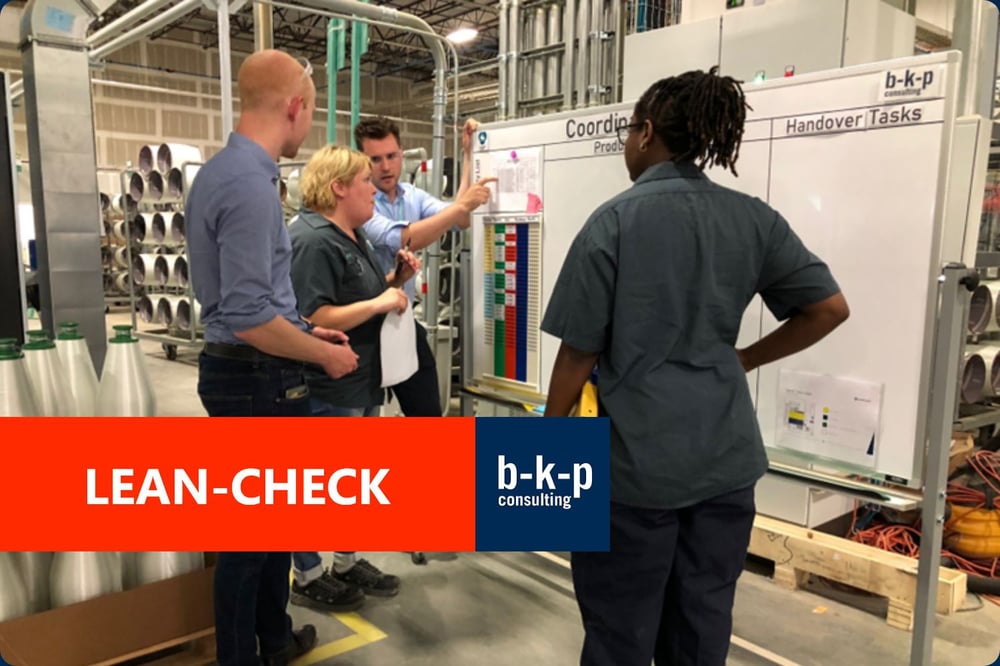BKP Consulting Leistungen - Lean Check