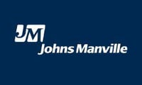 Johns Manville Logo weiß