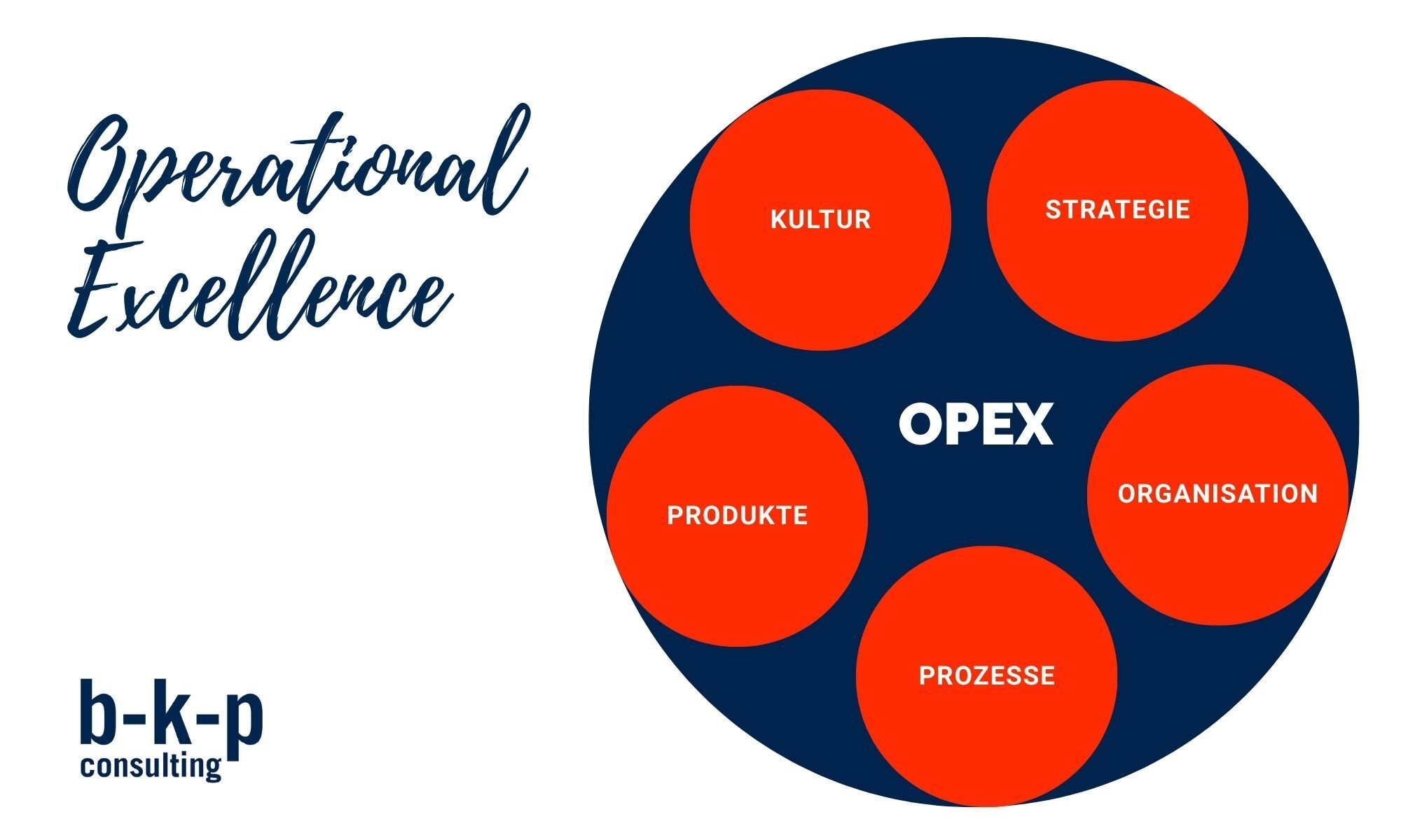 Operational Excellence für Unternehmen 5 Bestandteile